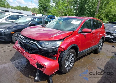 2022 Honda Cr-V Awd Ex from USA, damaged, VIN 2HKRW2H55NH625280
